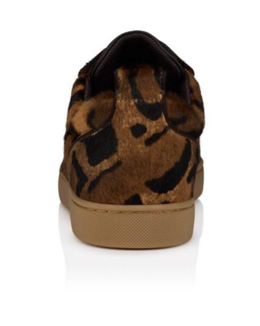 Christian Louboutin Brown Louis Junior Sneakers for men