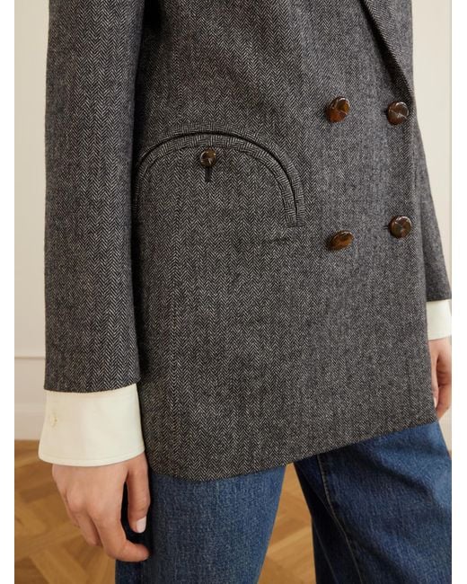 Blazé Milano Black Everyday Double-Breasted Suit Jacket