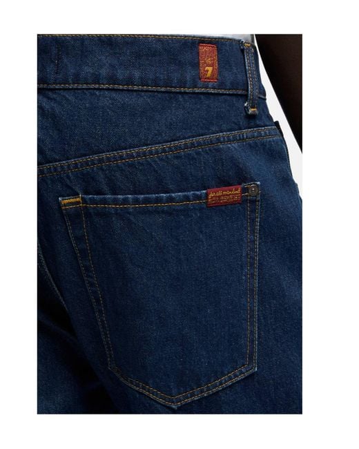 7 For All Mankind Blue Modern Straight for men