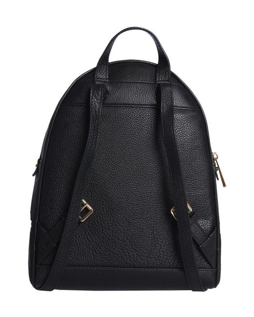 Michael Kors Black Medium Rhea Backpack