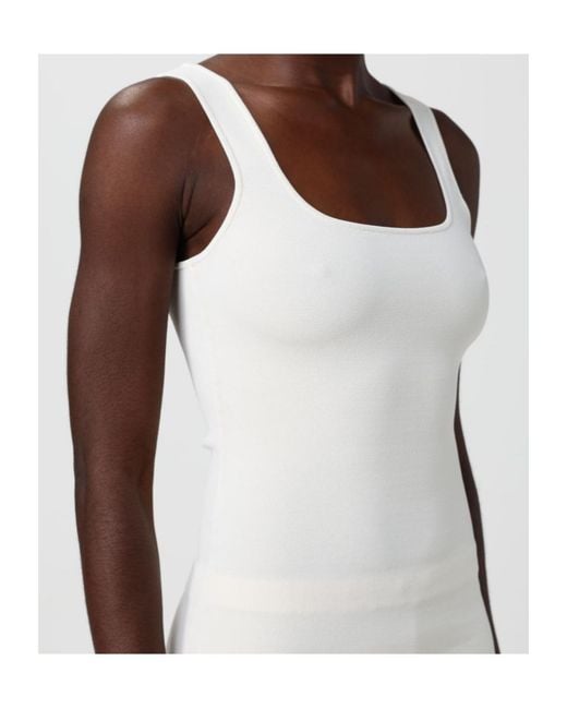 Entire studios White Square Neck Vest