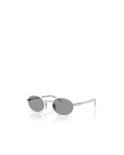 Prada White Full Frame Sunglasses