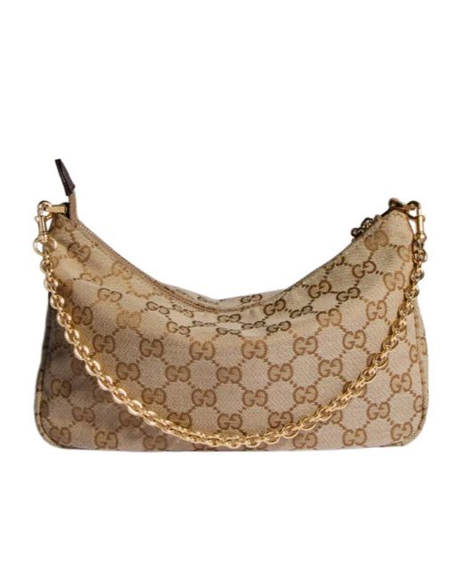 Gucci Natural Lady Lunetta Chain Small Shoulder Bag