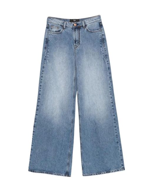 3x1 Blue Belt-Loop Jeans