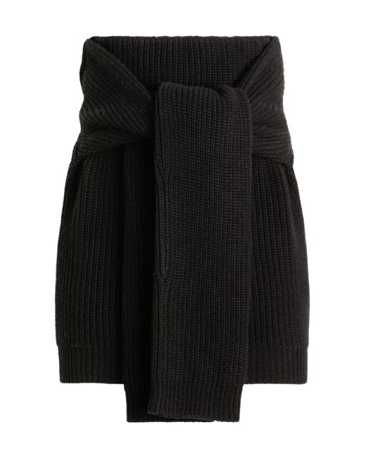 Dolce & Gabbana Black Knitted Mini Skirt