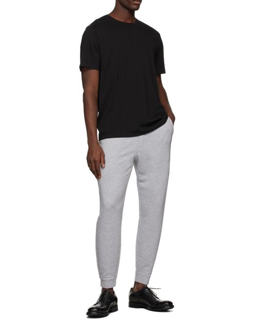 Vince Black T-Shirt With Round Neck And Short Sleeves for men