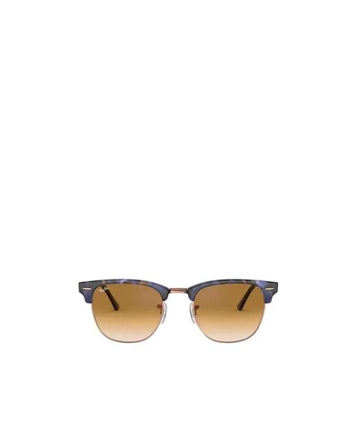 Ray-Ban Multicolor Clubmaster Square Frame Sunglasses for men