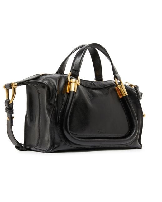 Chloé Black Paraty 24 Tote