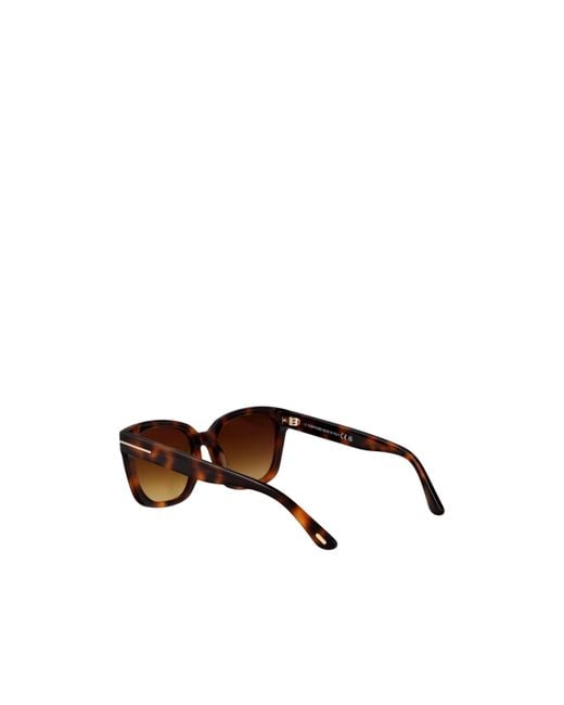 Tom Ford Multicolor Eyewear Haylay Square Frame Sunglasses