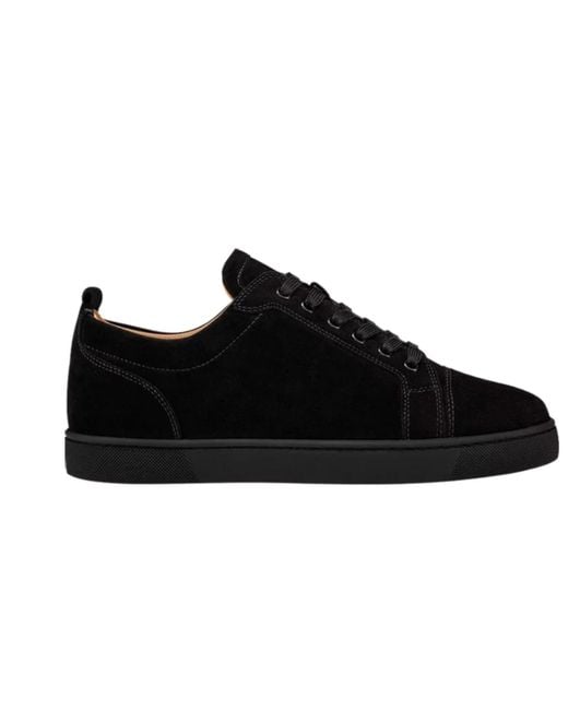Christian Louboutin Black Louis Junior Sneakers for men