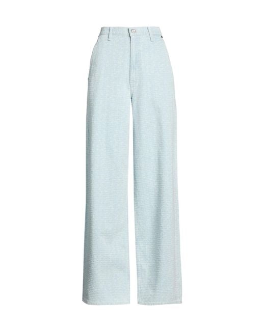 Rag & Bone Blue Plain Colour Casual Trouser