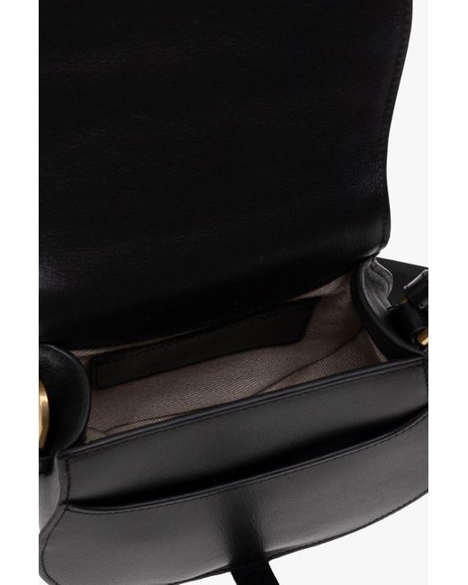 Chloé Black Chloé Marcie Small Saddle Bag