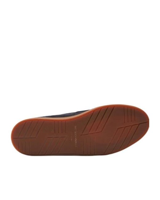 Scarosso Blue Carlos Loafers for men