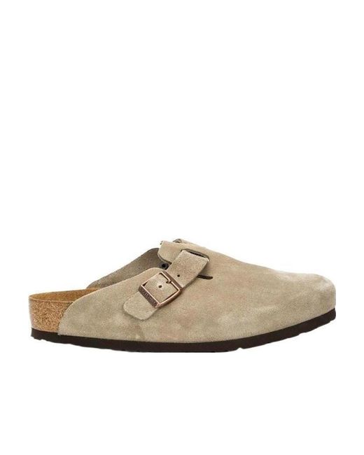 Birkenstock Multicolor Boston Suede Slippers for men