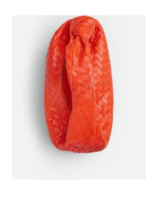 Bottega Veneta Red Jodie Shoulder Bag