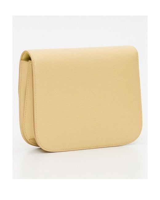 Céline Natural Classic Medium Cork Leather Handbag