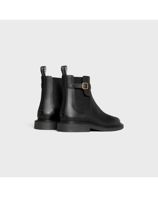 Céline Black Universite Chelsea Boot