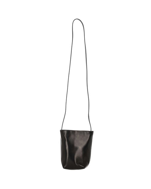 The Row White Leather Cross Body Bag