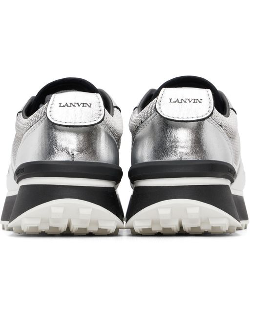 Lanvin White Lace-Up Sneakers for men