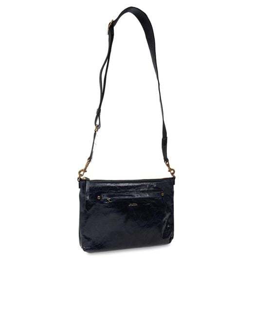 Isabel Marant White Logo Shoulder Bag