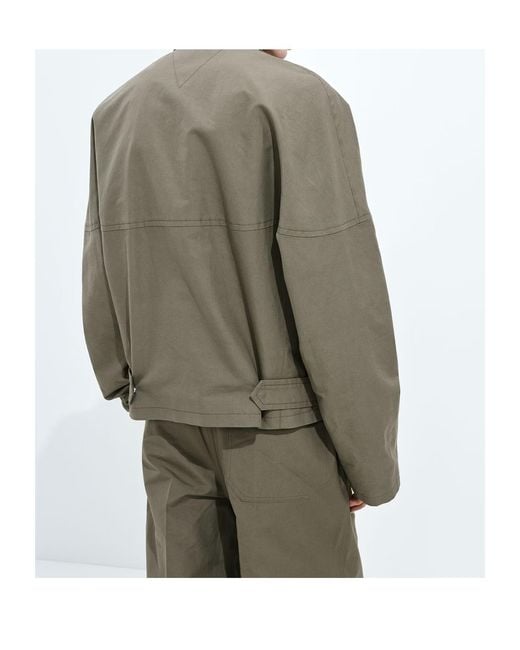 Bottega Veneta Gray Compact Jacket for men