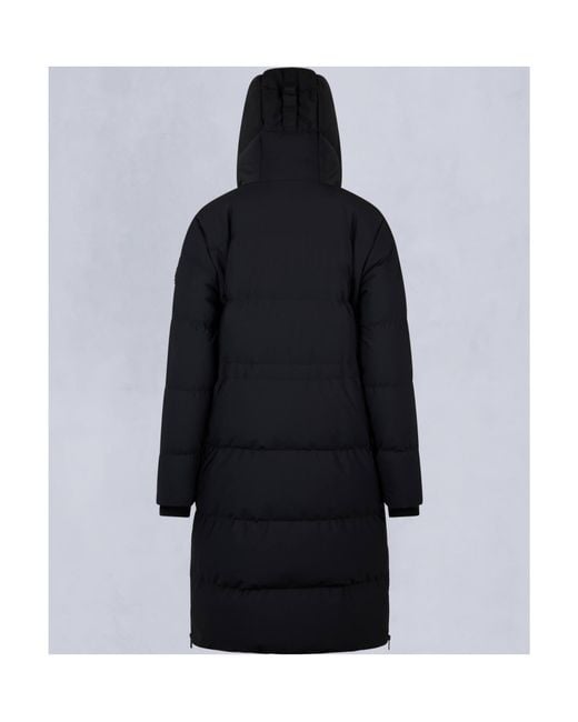 Moose Knuckles Black Lenin Hooded Padded Parka