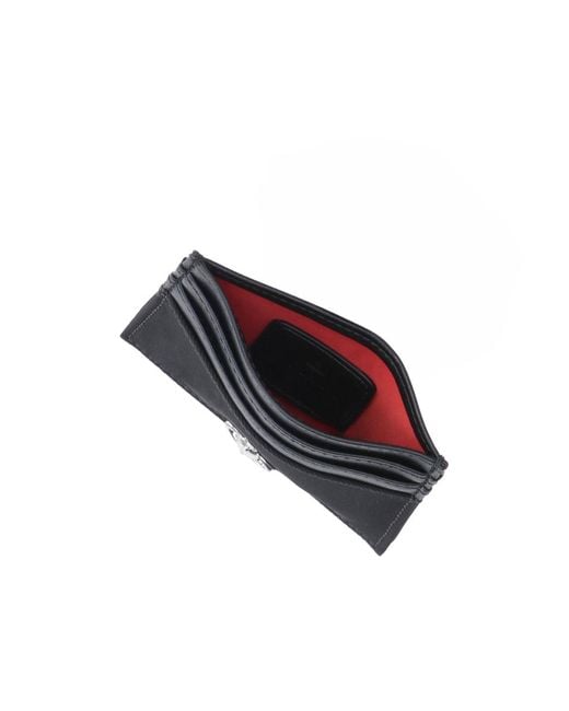 Vivienne Westwood Black Orb Logo Card Holder Wallet