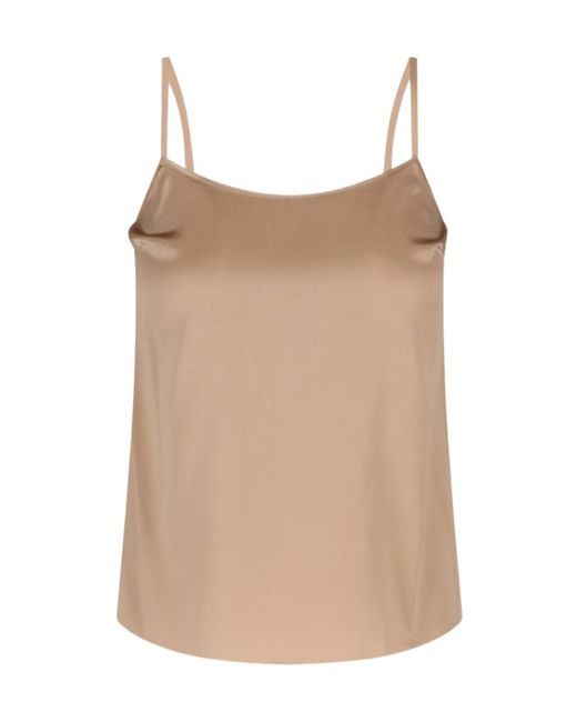 Ermanno Scervino Natural Tank Top
