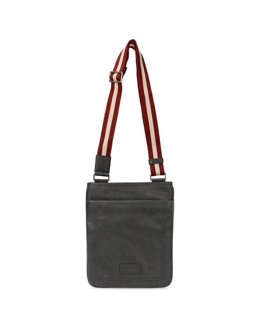 Bally Black Logo Shoulder Bag