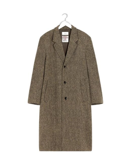 Lemaire Natural Long Chesterfield Coat for men