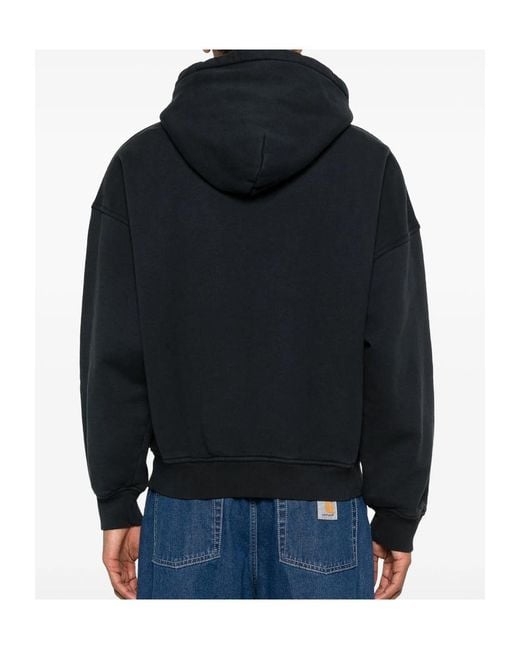 Rhude Black Regatta Yacht Club Hoodie for men