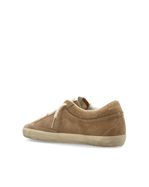 Golden Goose Deluxe Brand Brown Lace-Up Low-Top Sneakers