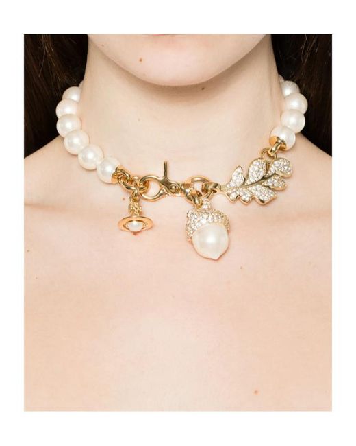 Vivienne Westwood Metallic Lucille Necklace