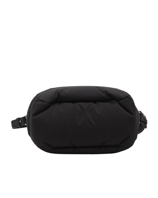 Moncler Black Logo Patch Padded Tote Bag