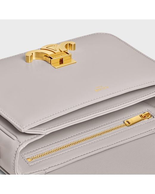 Céline Gray Flap Shoulder Bag