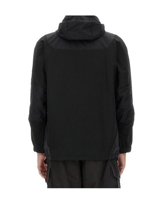 And Wander Blue Utility Jacket for men