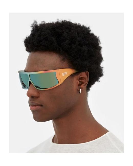 Retrosuperfuture Green Bones Zircon Sunglasses for men