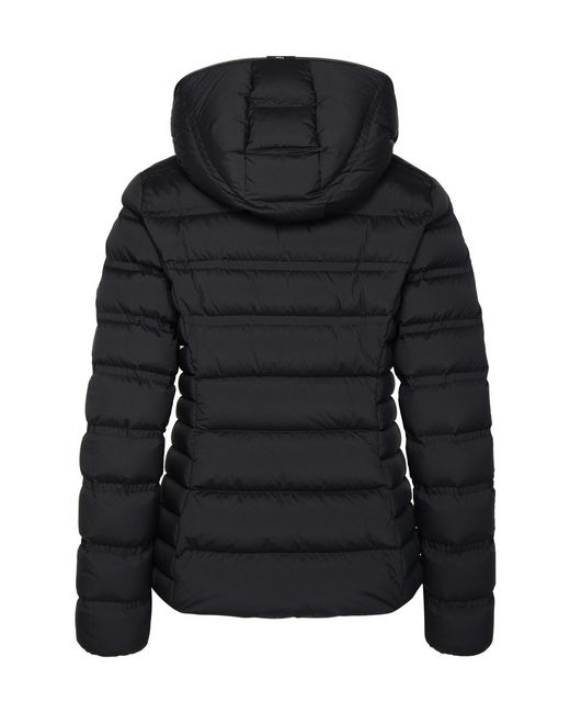 Moncler Black Long-Sleeved Down Jacket