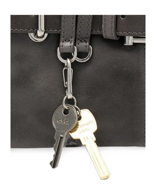 OSOI Gray Rectangular Handbag