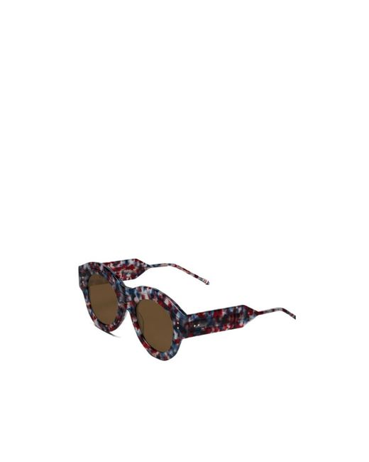 Thom Browne Multicolor Round-Frame Sunglasses for men