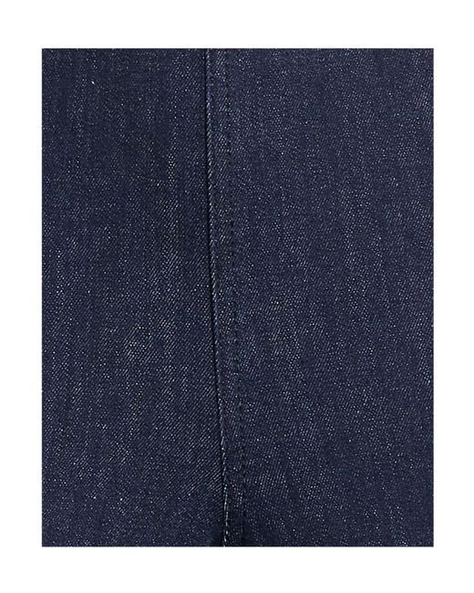 Rag & Bone Blue Plain Colour Denim Trousers