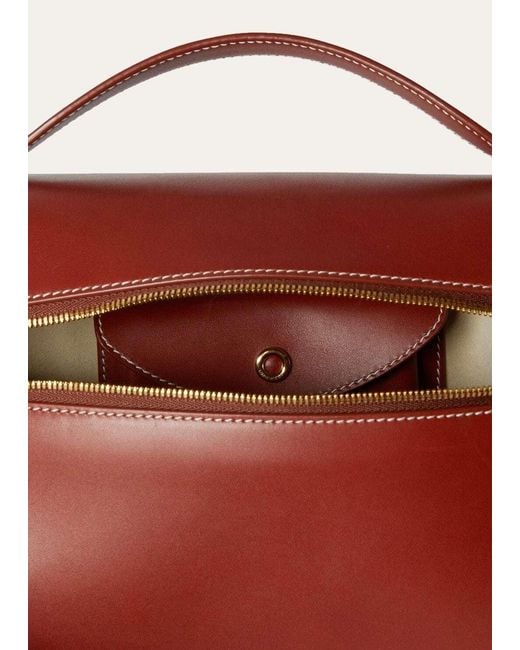 Loro Piana Red Extra Shoulder Bag