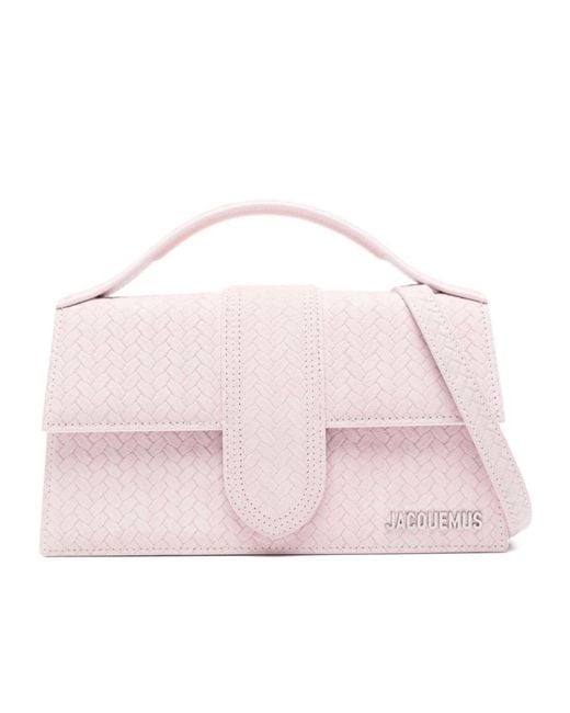 Jacquemus Pink The Large Bambino Flap Bag