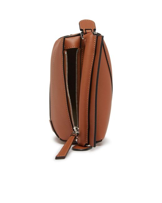 Loewe Brown Puzzle Mini Shoulder Bag
