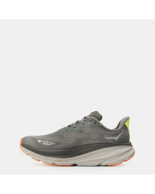 Hoka One One Gray Performance Running Sneakers for men