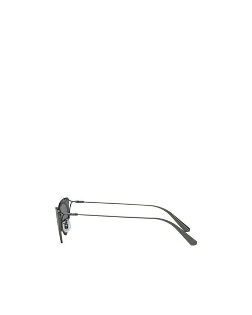 Dior White Cat's Eye Frame Sunglasses