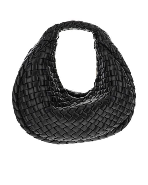 Bottega Veneta Black Logo Handbag