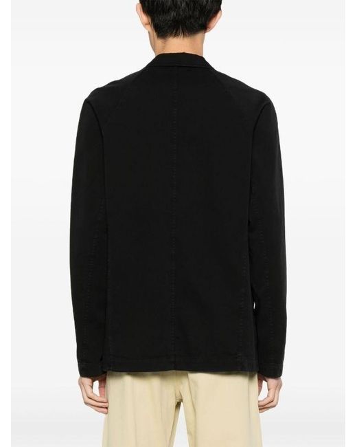 Dries Van Noten Black Long-Sleeved Casual Jacket for men
