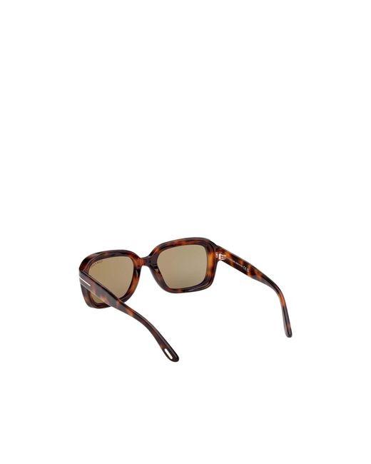 Tom Ford Metallic Full Frame Sunglasses