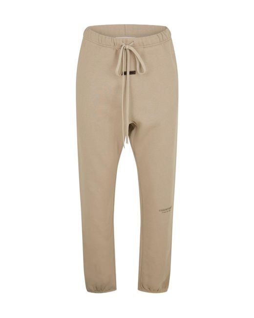 Fear Of God Natural Logo Lace-Up Track Pants for men